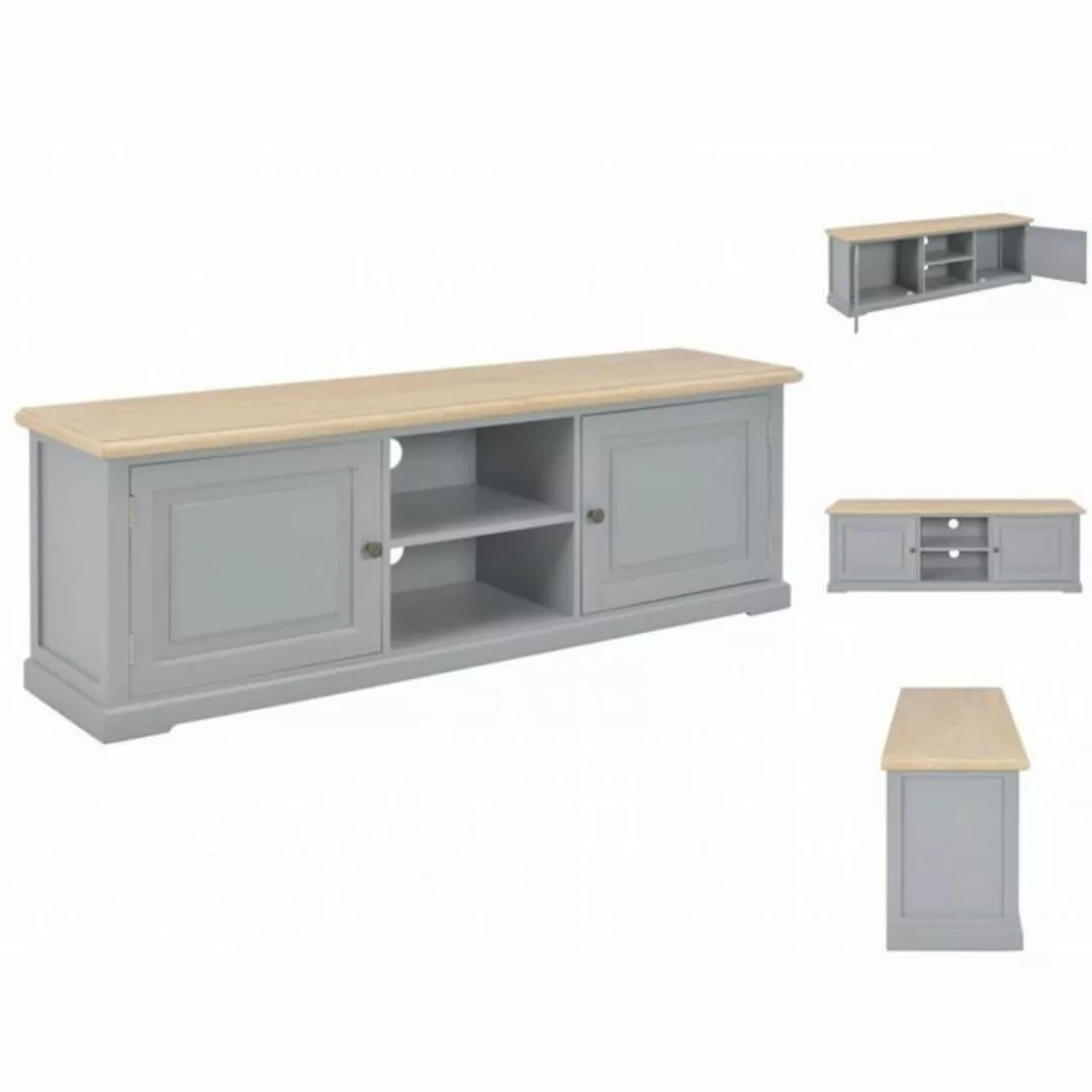 vidaXL TV-Schrank TV-Schrank Grau 1203040 cm Holz Lowboard günstig online kaufen