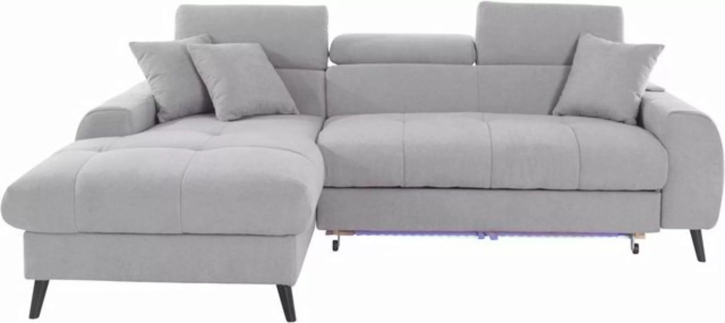 COTTA Ecksofa Mia L-Form, 3-tlg.-Kissen-Set, Recamiere, wahlweise mit oder günstig online kaufen