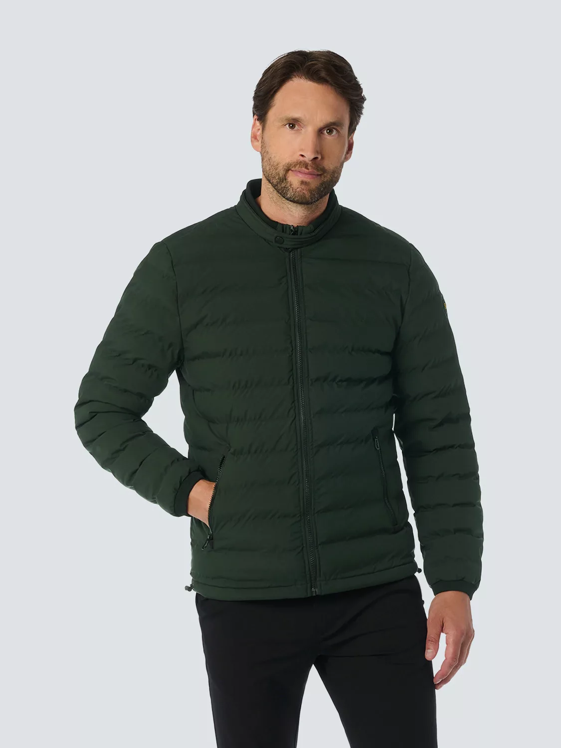 NO EXCESS Leichtdaunenjacke "No Excess Leichte Steppjacke mit sportlichem L günstig online kaufen