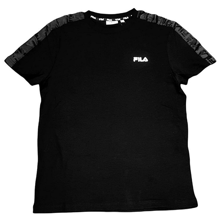 Fila Nam Kurzarm Rundhalsausschnitt T-shirt L Black günstig online kaufen