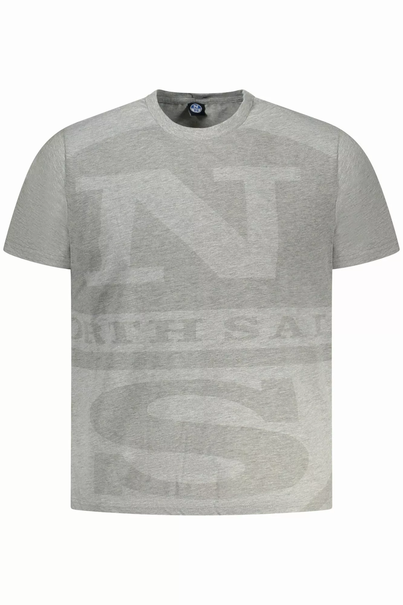 North Sails T-Shirt Graues Herren T-Shirt günstig online kaufen