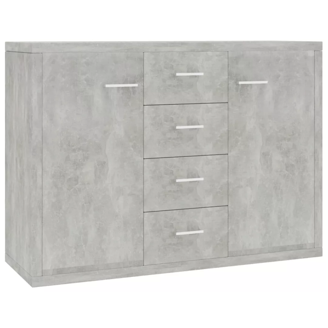 Sideboard Betongrau 88 X 30 X 65 Cm Spanplatte günstig online kaufen