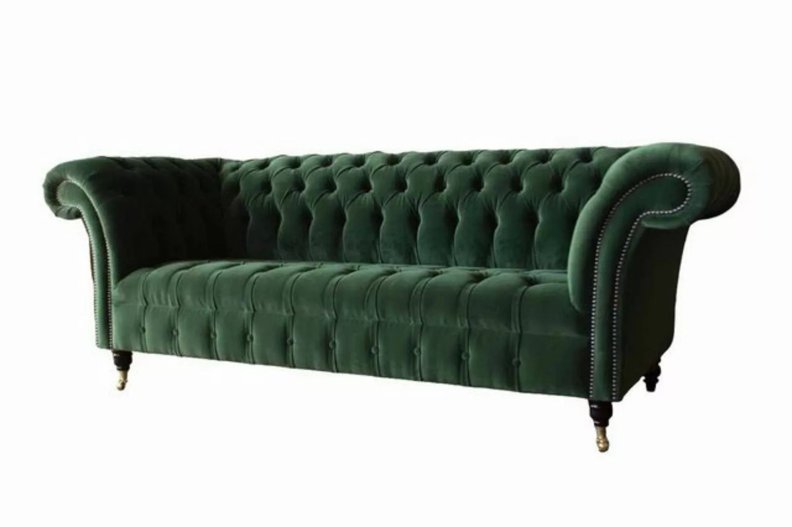 JVmoebel Sofa Design Sofa 3 Sitzer Couch Polster Chesterfield Wohnzimmer Te günstig online kaufen