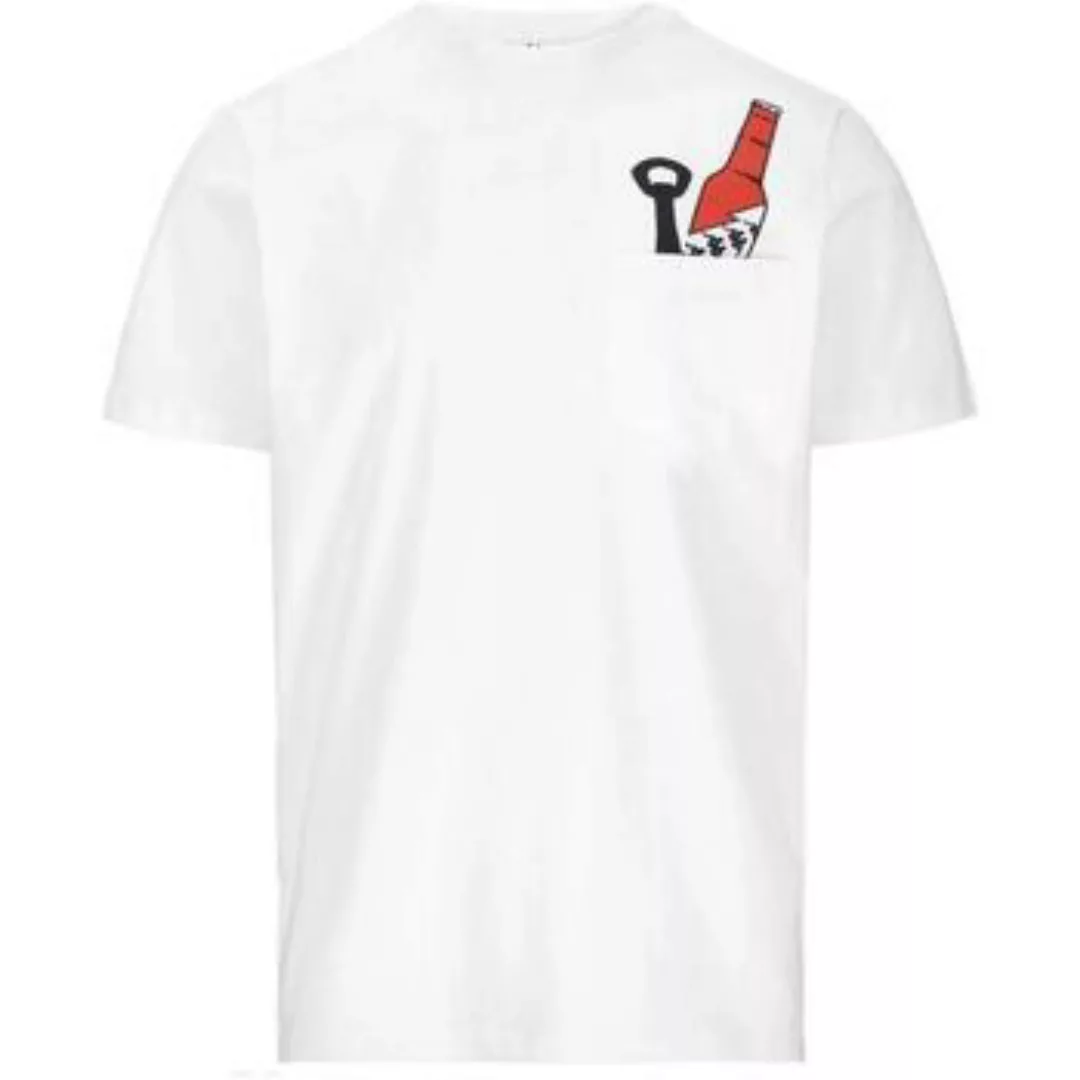 Kappa  T-Shirt T-shirt Uomo  381j18w_authentic_bredy_bianco günstig online kaufen