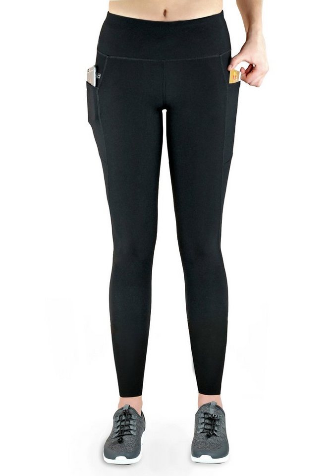 VS Variosports Highwaist Leggings Damen sport leggings lang, mit Handytasch günstig online kaufen