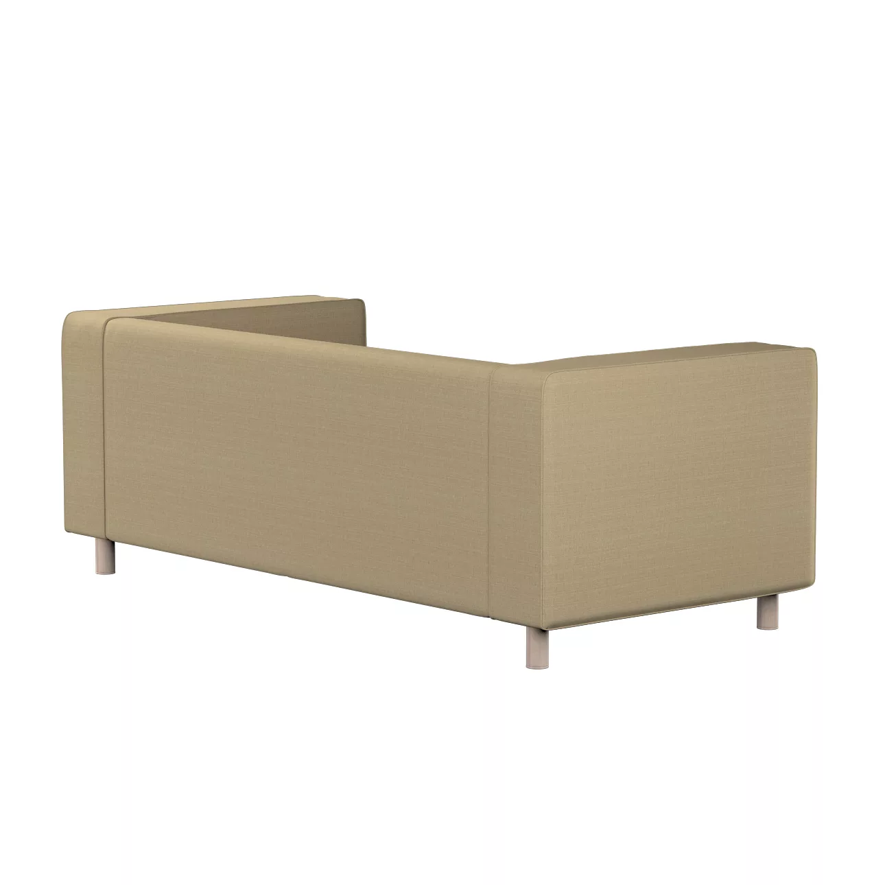 Bezug für Klippan 2-Sitzer Sofa, dunkelbeige, Sofahusse, Klippan 2-Sitzer, günstig online kaufen