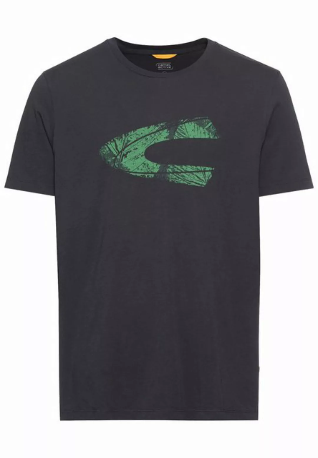 camel active T-Shirt mit Logo-Print günstig online kaufen