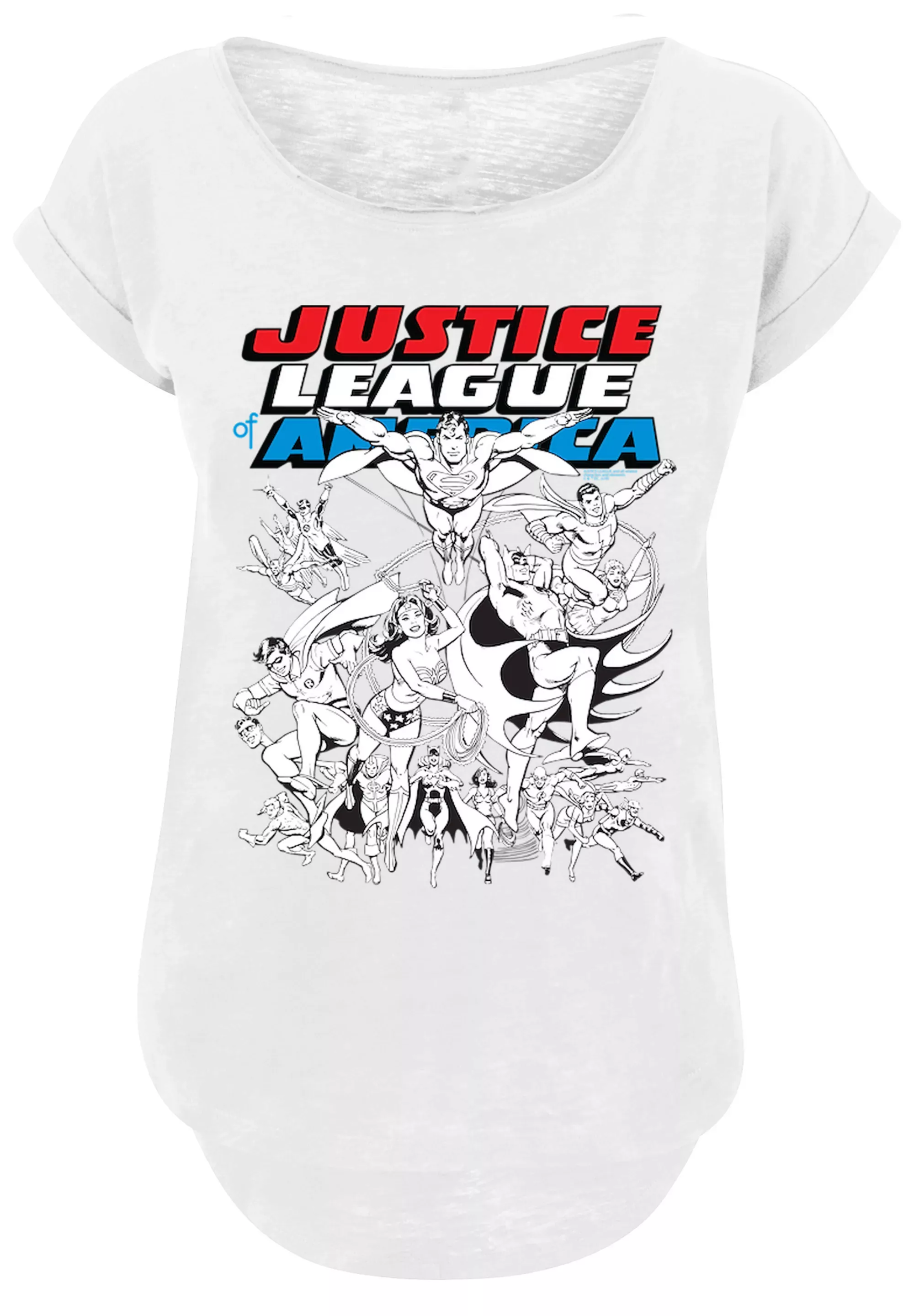 F4NT4STIC T-Shirt "DC Comics Justice League Superhelden", Damen,Premium Mer günstig online kaufen