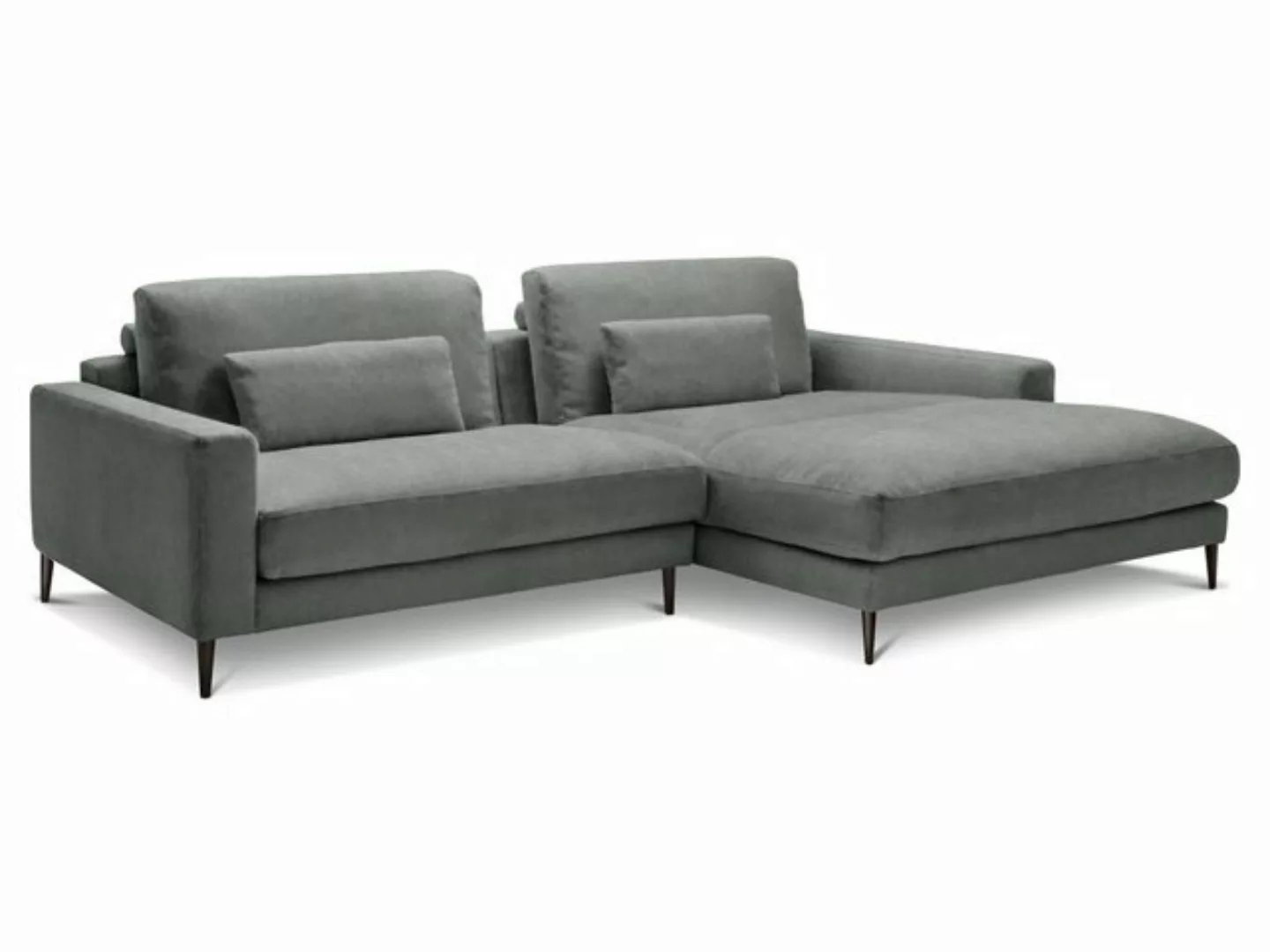 SANSIBAR Living Polsterecke Polsterecke SANSIBAR RÖMÖ BB 272x190 cm grau Ec günstig online kaufen