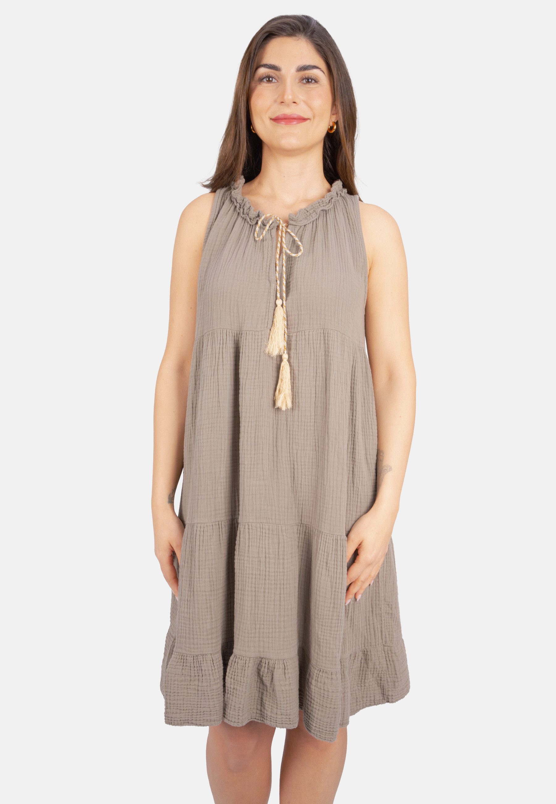 Seasons of April Blusenkleid BUKI MUSSELIN günstig online kaufen