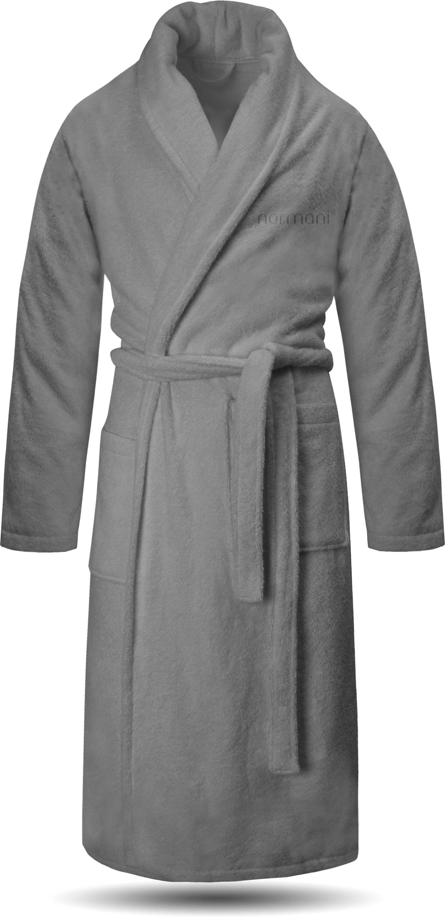 normani Herrenbademantel Herren Premium Bademantel Basic, günstig online kaufen