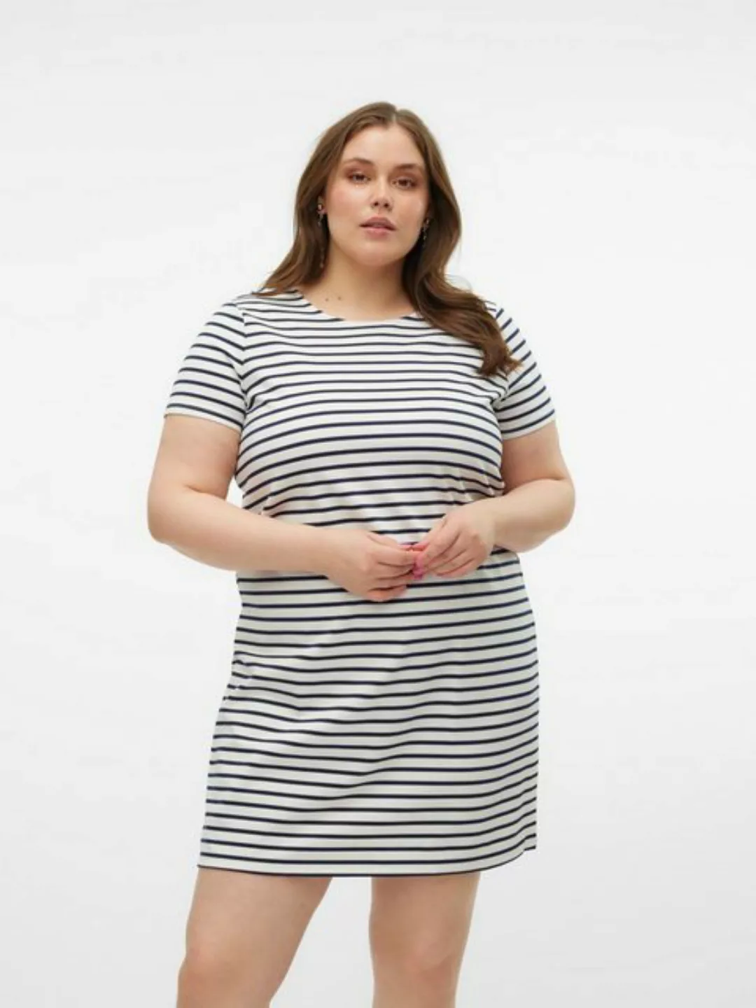 Vero Moda Curve Minikleid VMCABBY SS SHORT ZIP DRESS JRS NOOS CUR günstig online kaufen