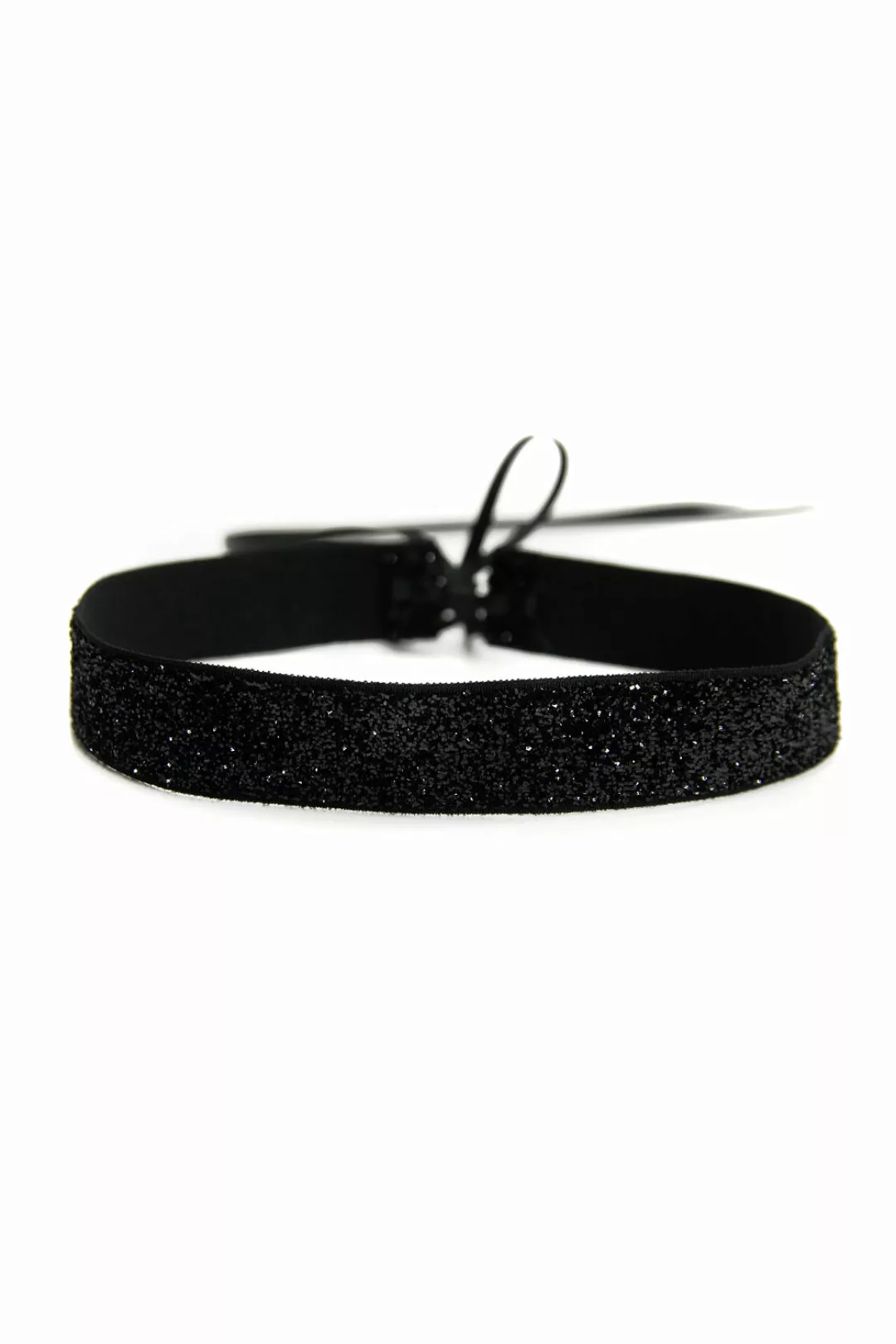 Mondin GLIMMER CHOKER BLACK - Samthalsband Hals- und Armschmuck one size sc günstig online kaufen