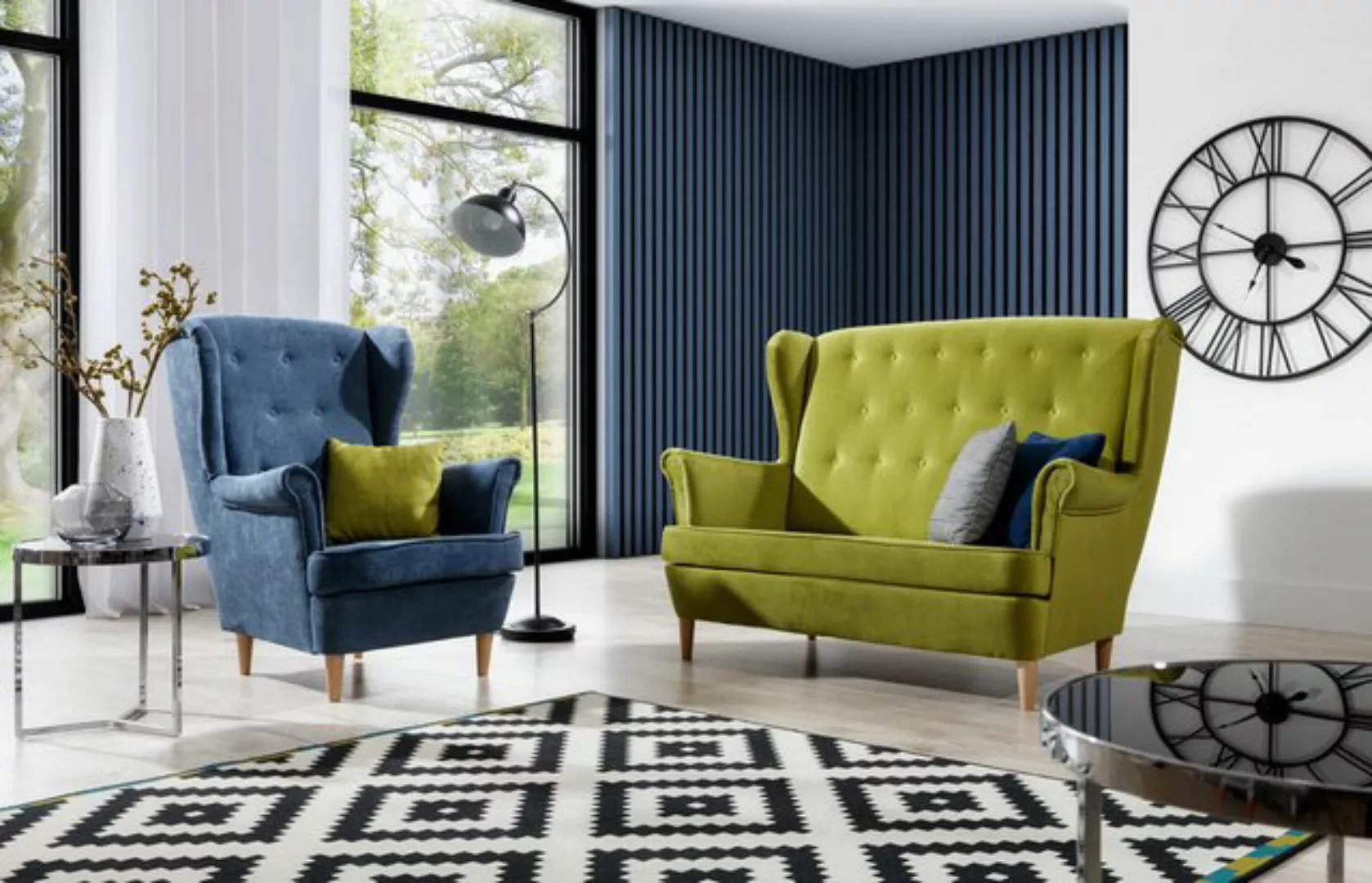 ROYAL24_MARKT Sofa - Stilvolle Entspannung für moderne Wohnwelten., Komplet günstig online kaufen