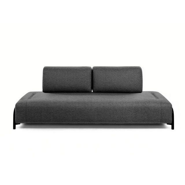 Natur24 Sofa Sofa Compo 3-Sitzer Modul dunkelgrau 232cm Couch günstig online kaufen