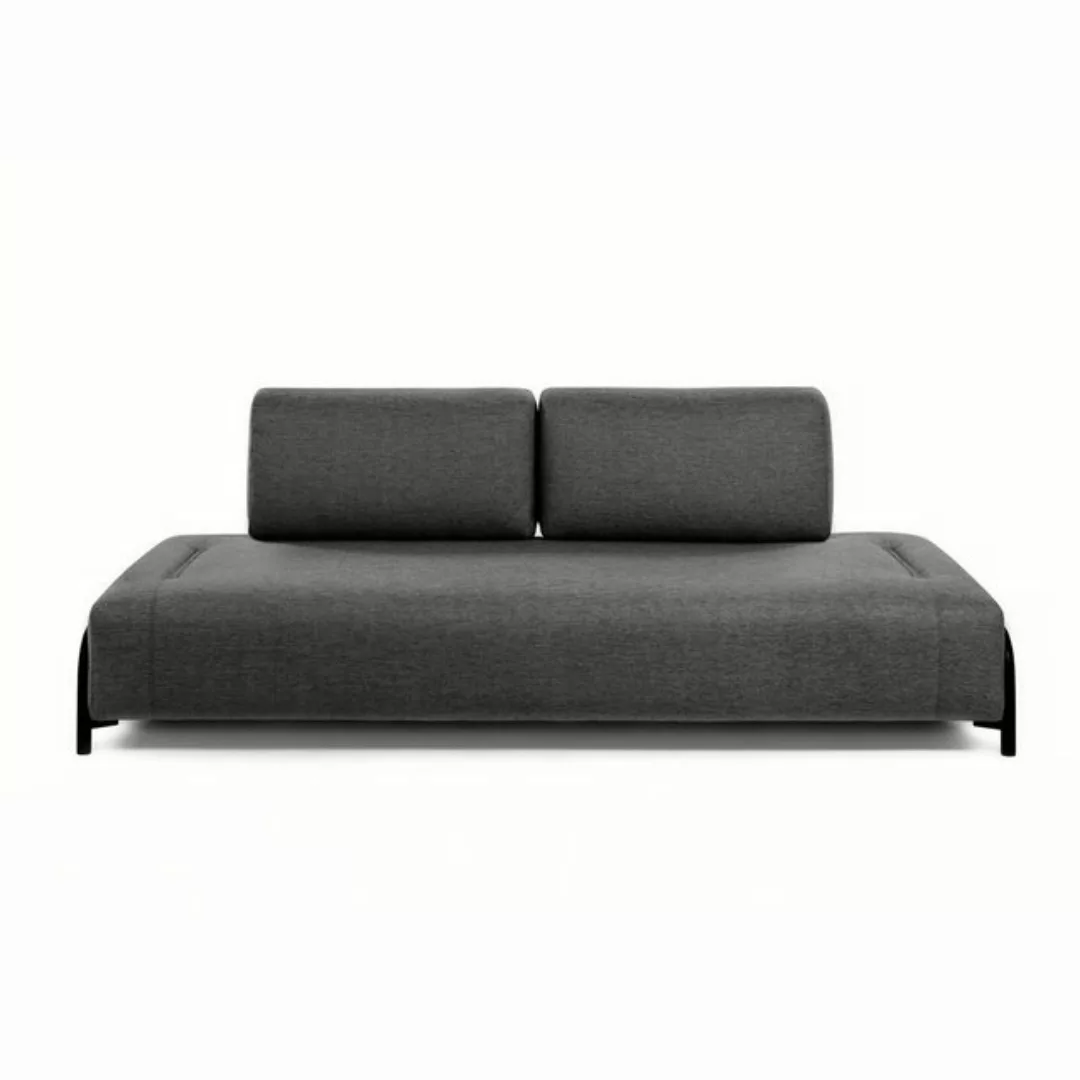 Natur24 Sofa Sofa Compo 3-Sitzer Modul dunkelgrau 232cm Couch günstig online kaufen