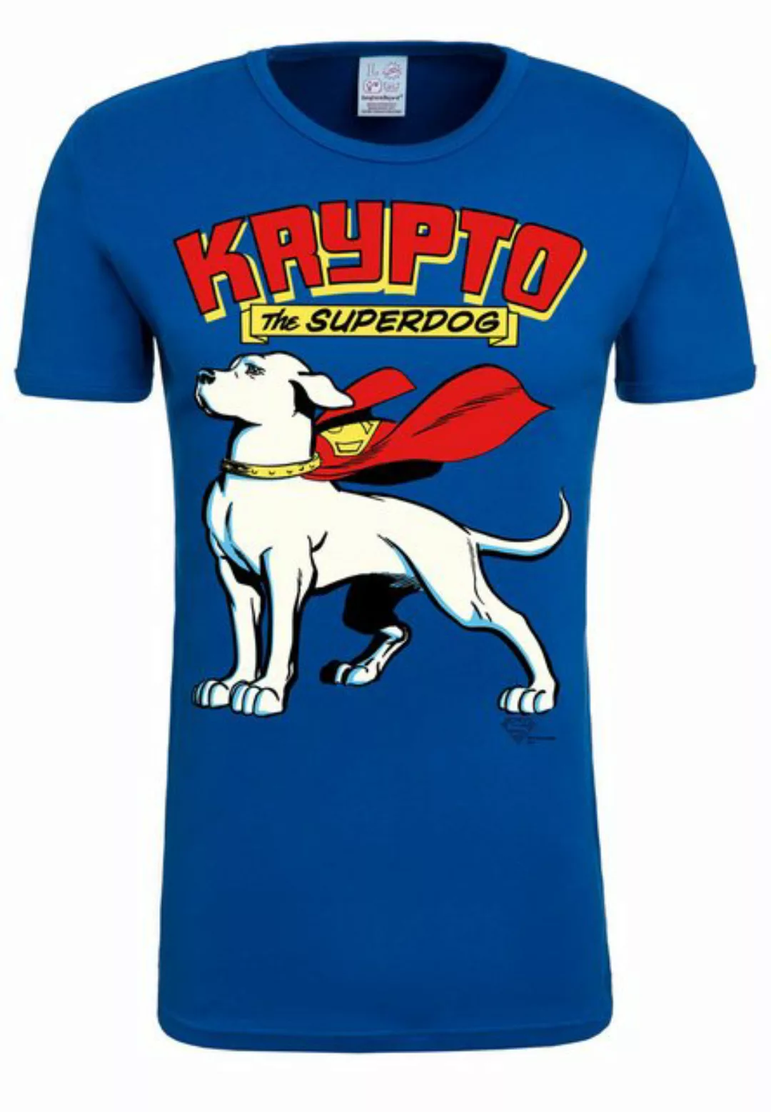 LOGOSHIRT T-Shirt Krypto the Superdog mit lizenziertem Originaldesign günstig online kaufen