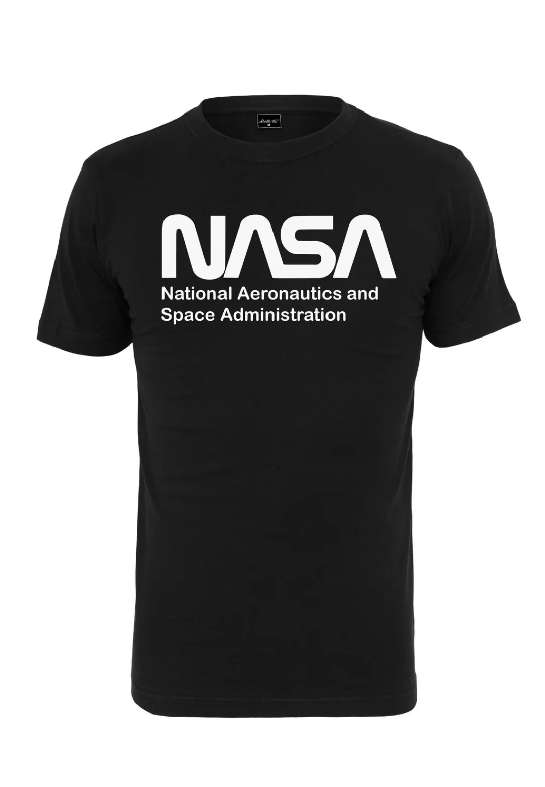 MisterTee T-Shirt "MisterTee Herren NASA Wormlogo Tee" günstig online kaufen