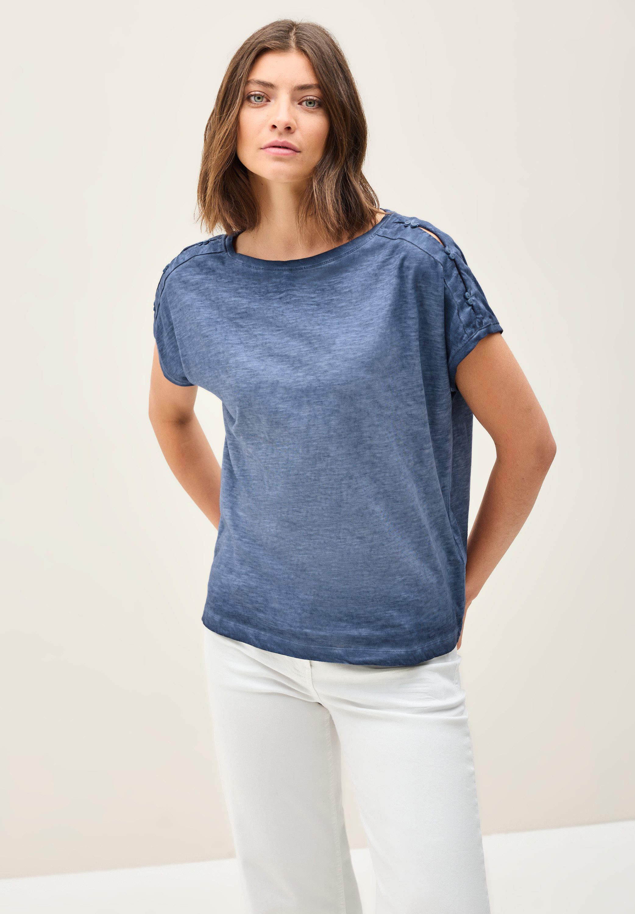 Cecil Print-Shirt, im soften Baumwoll-Mix günstig online kaufen