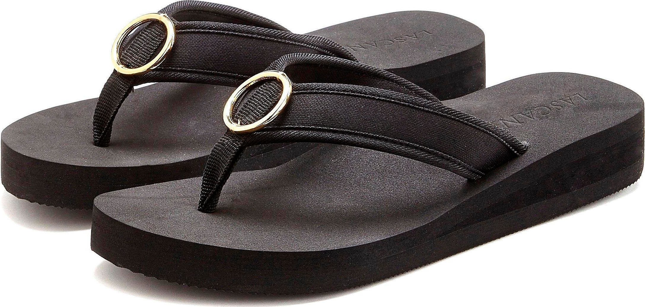 LASCANA Badezehentrenner Sandale, Pantolette, Badeschuh mit günstig online kaufen