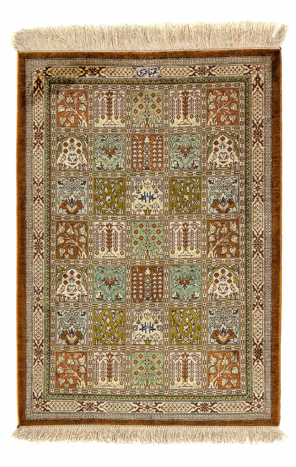morgenland Orientteppich »Perser - Ghom - 77 x 55 cm - mehrfarbig«, rechtec günstig online kaufen