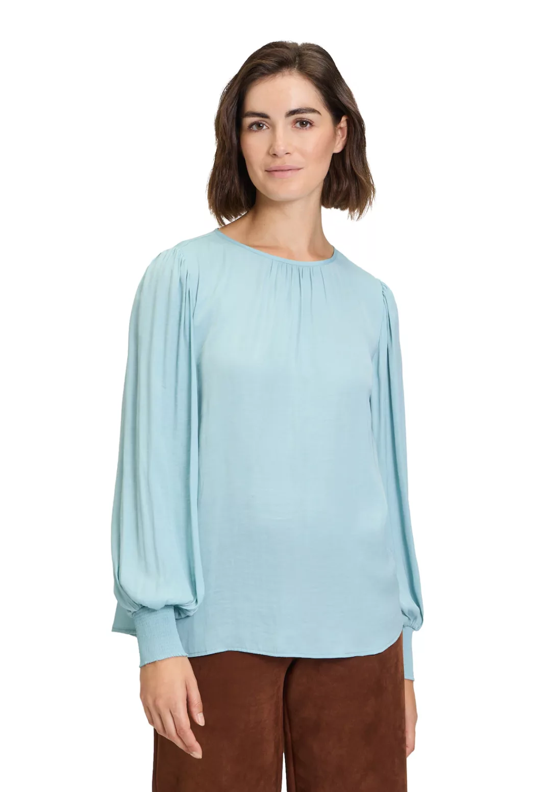 Betty Barclay Satinbluse "Betty Barclay Satin-Bluse langarm" günstig online kaufen