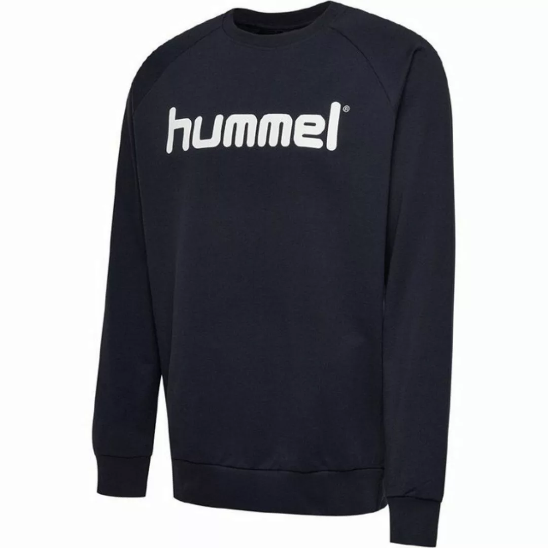 hummel Sweatshirt Logoprint Sport Sweatshirt Pullover mit Raglanärmel 7250 günstig online kaufen