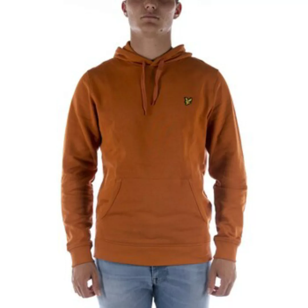 Lyle & Scott  Fleecepullover Felpa Lyle   Scott Pullover Hoodie Arancione günstig online kaufen