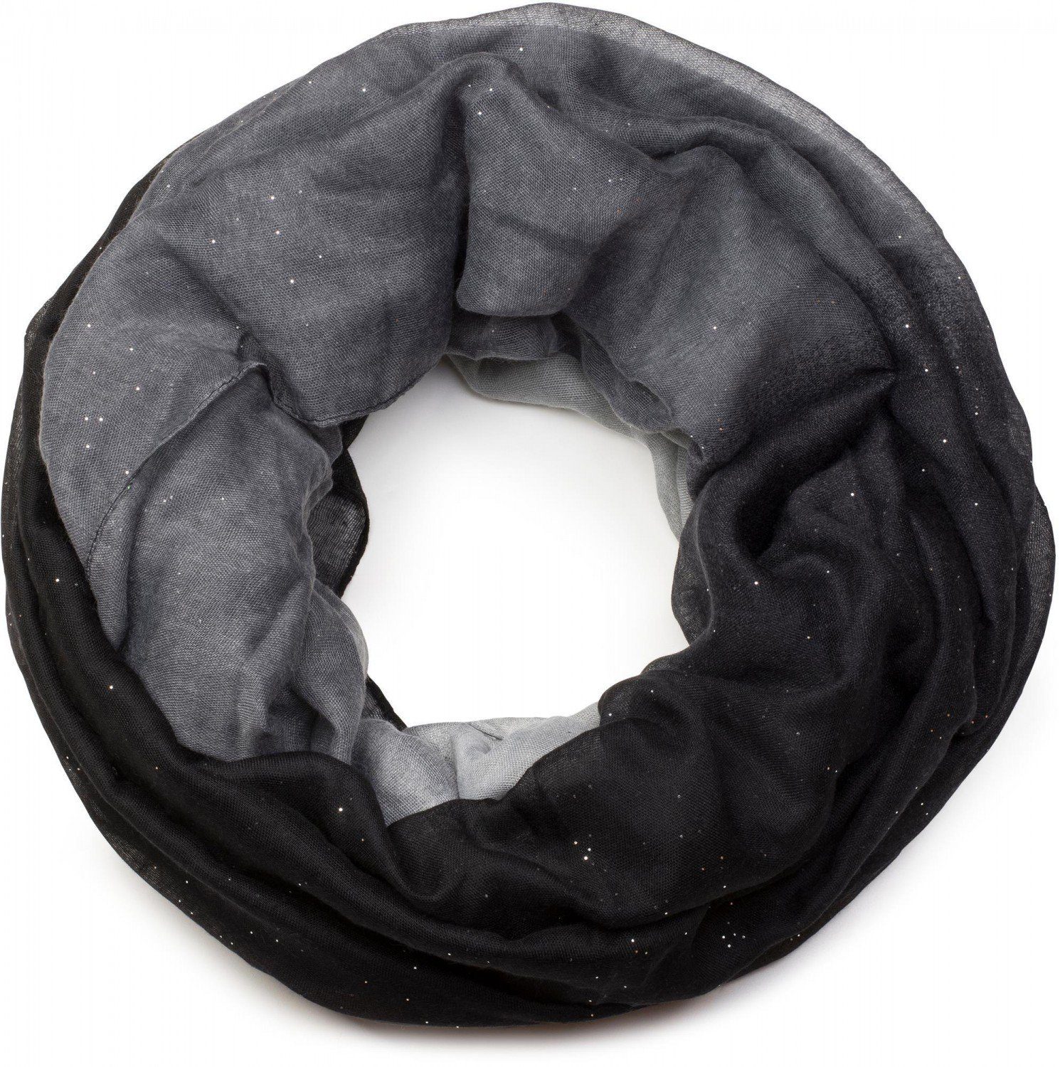 styleBREAKER Loop Glitzer Loop mit Farbverlauf, günstig online kaufen
