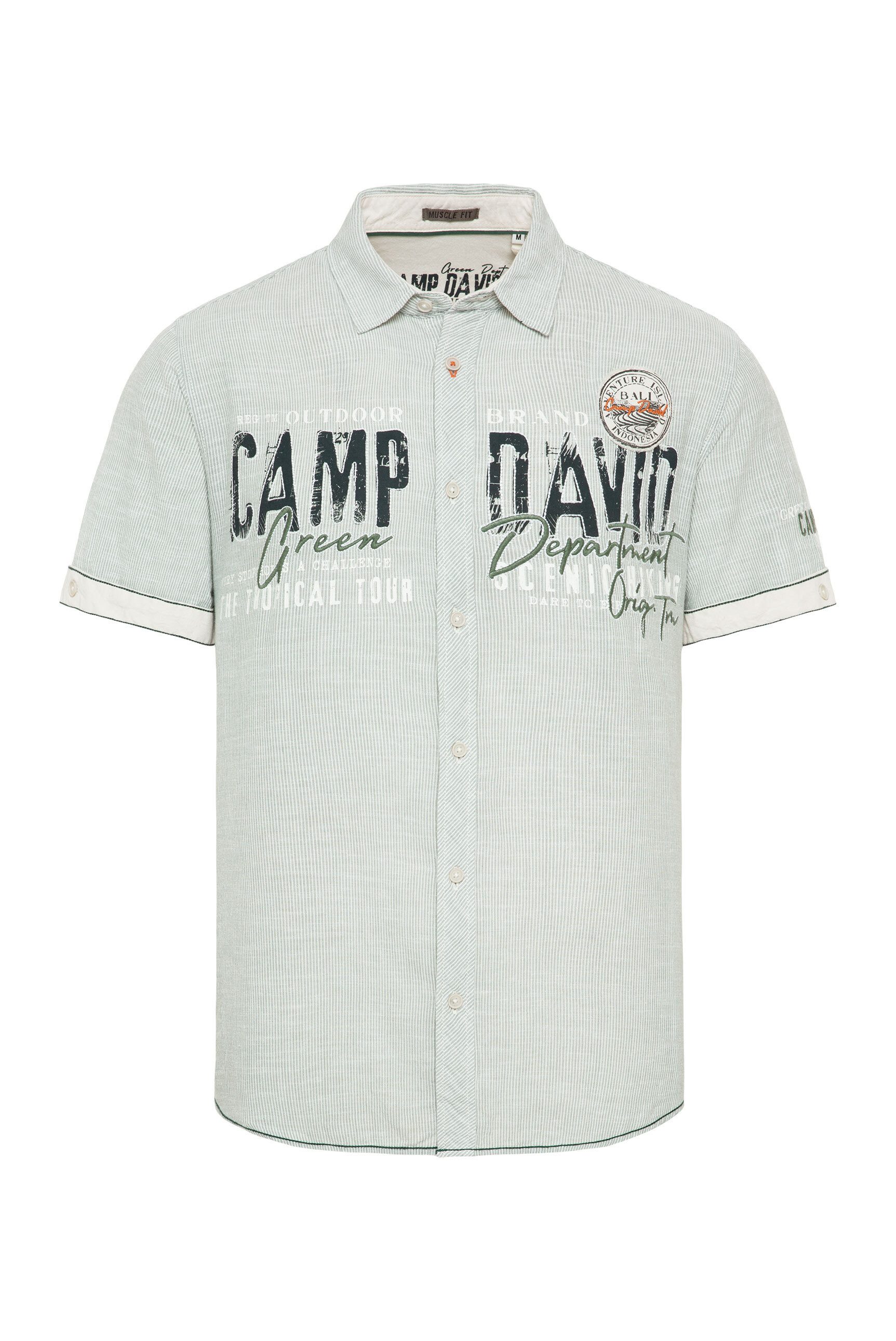 CAMP DAVID Kurzarmhemd, aus Baumwolle günstig online kaufen