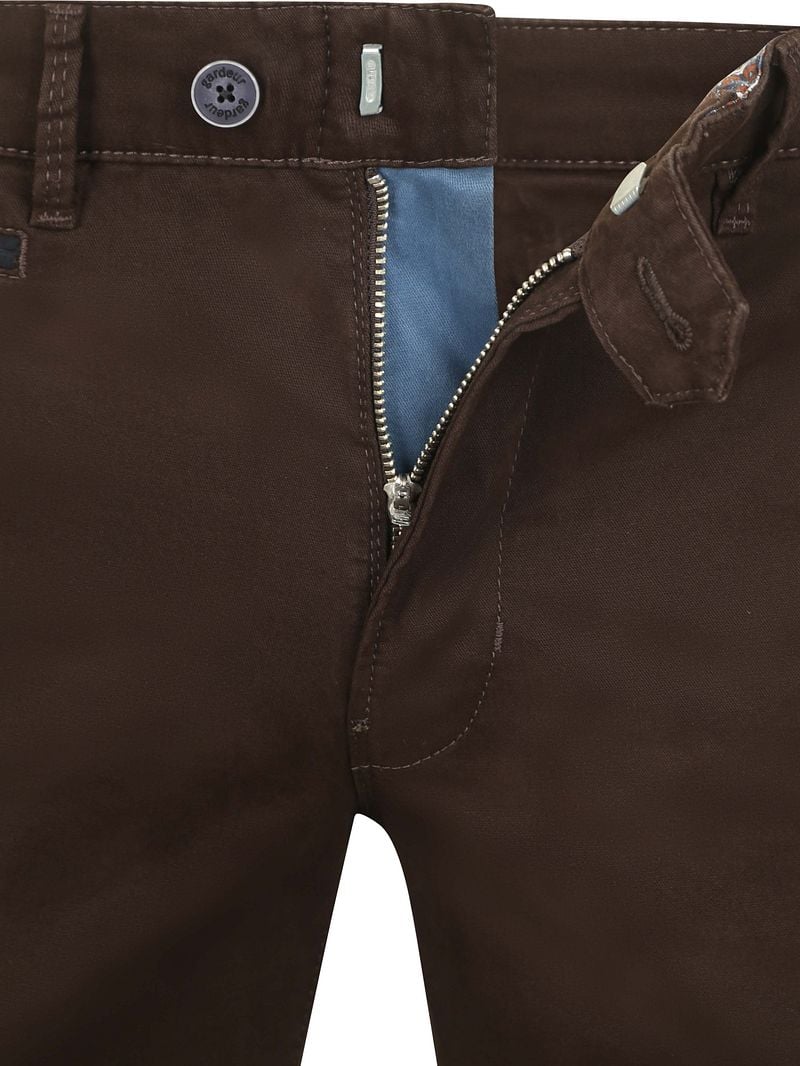 Gardeur Benny 3 Chino Dunkelbraun - Größe 50 günstig online kaufen