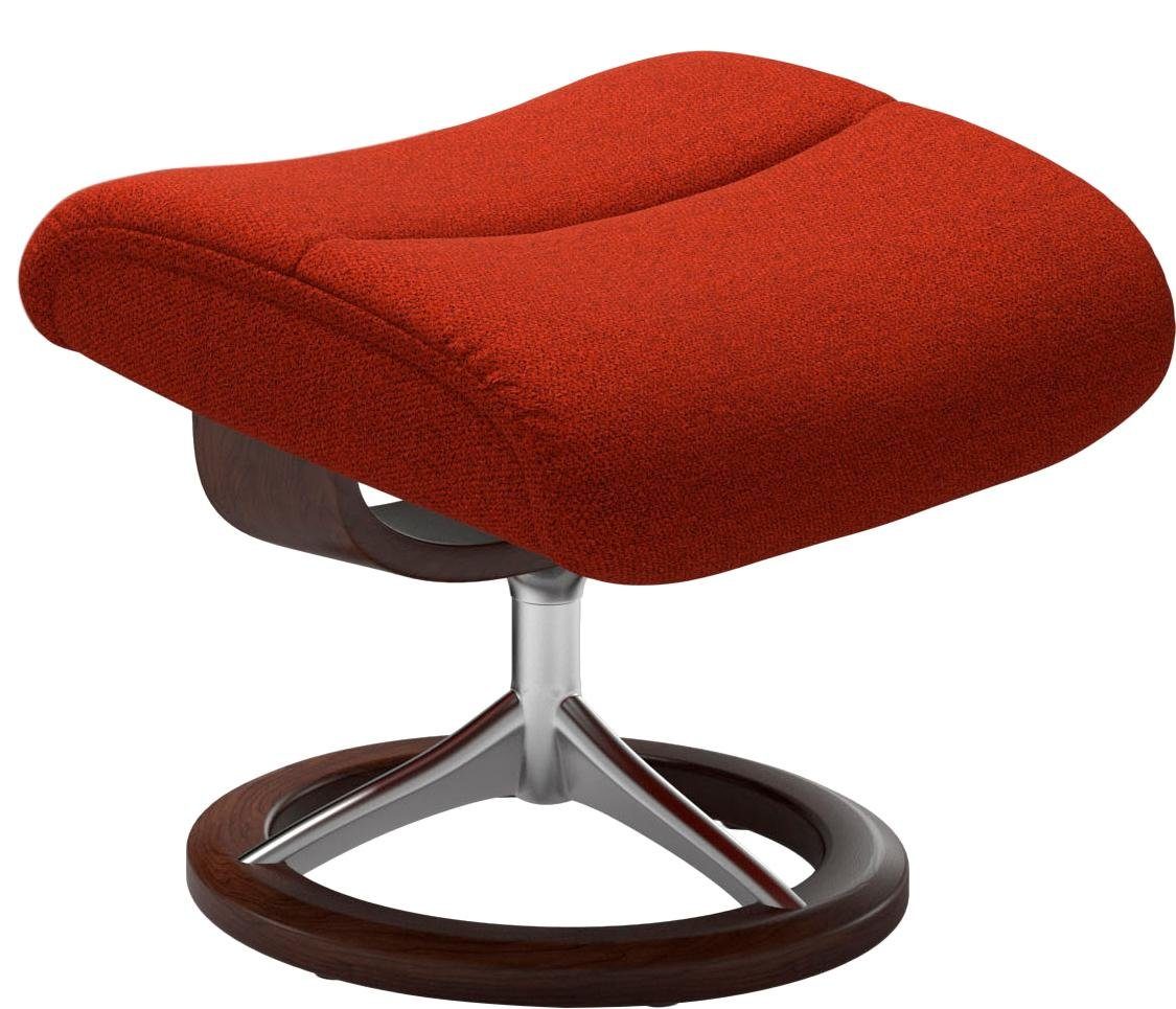 Stressless Fußhocker "View", mit Signature Base,Gestell Braun günstig online kaufen