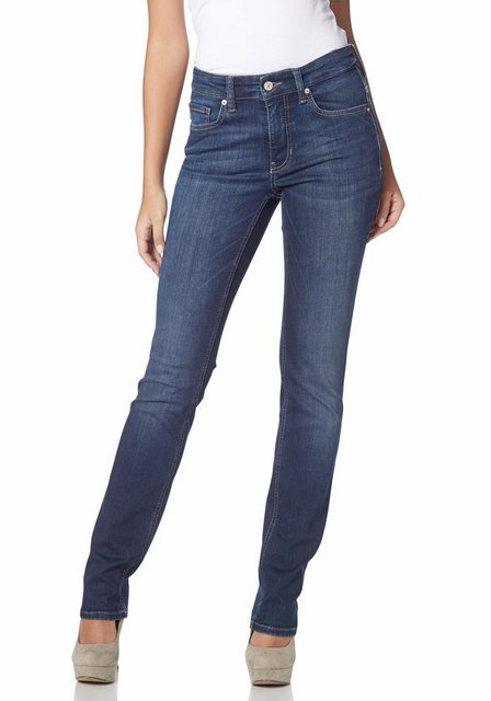 MAC Bequeme Jeans MAC Gerade geschnittene Jeans mit erhöhter Taille (1-tlg) günstig online kaufen