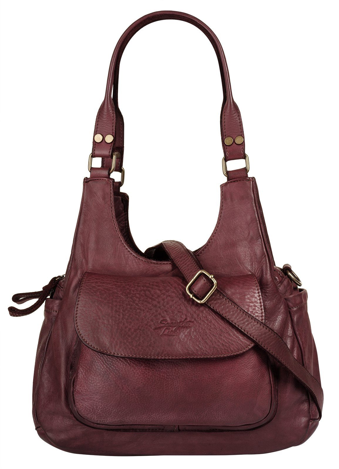 Samantha Look Umhängetasche, echt Leder, Made günstig online kaufen