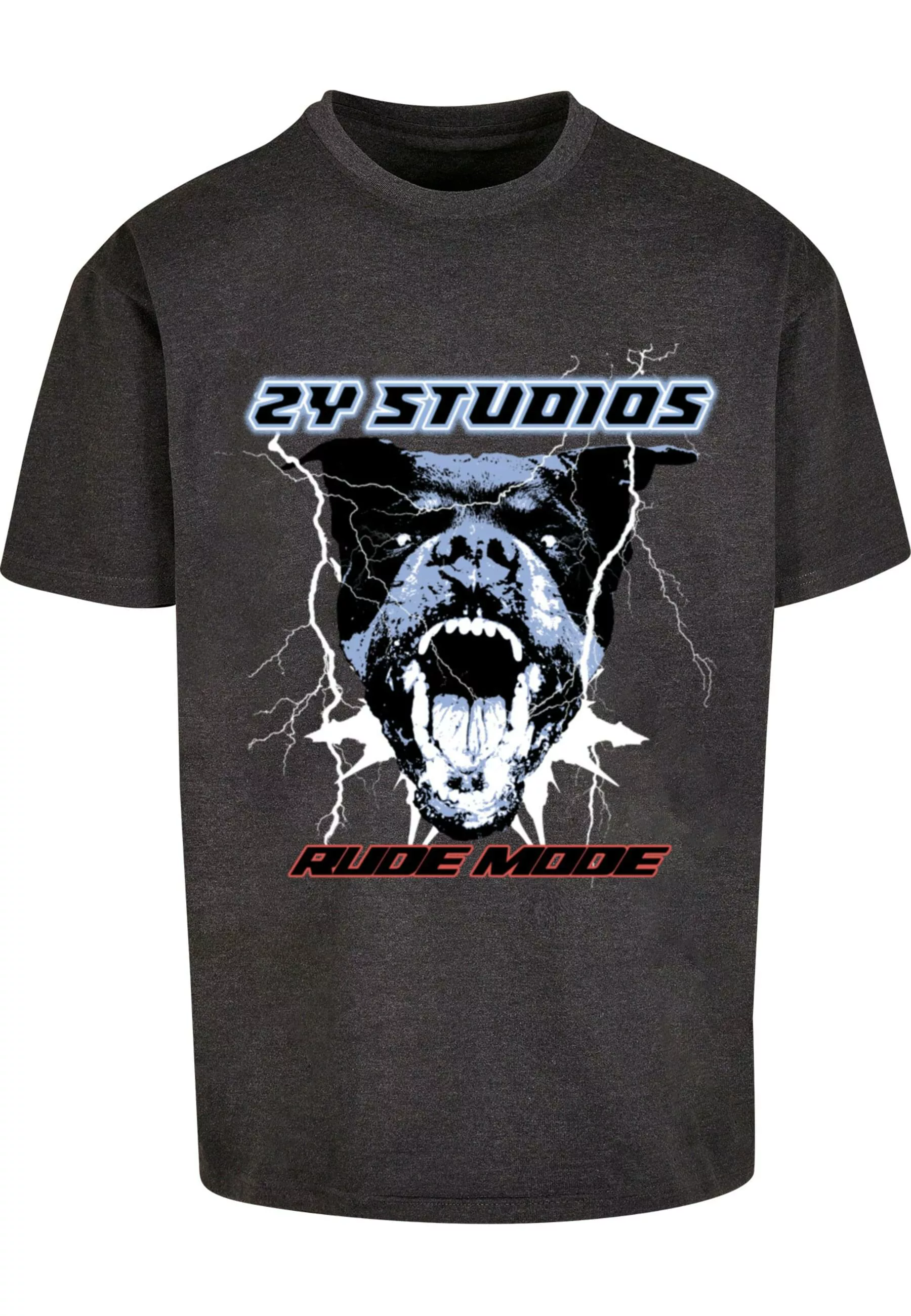 2Y Studios T-Shirt "2Y Studios Herren Rottweiler Oversize Tee" günstig online kaufen