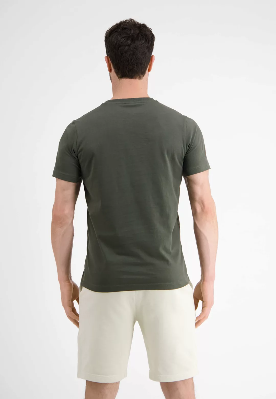 LERROS T-Shirt "LERROS T-Shirt mit Frontprint" günstig online kaufen
