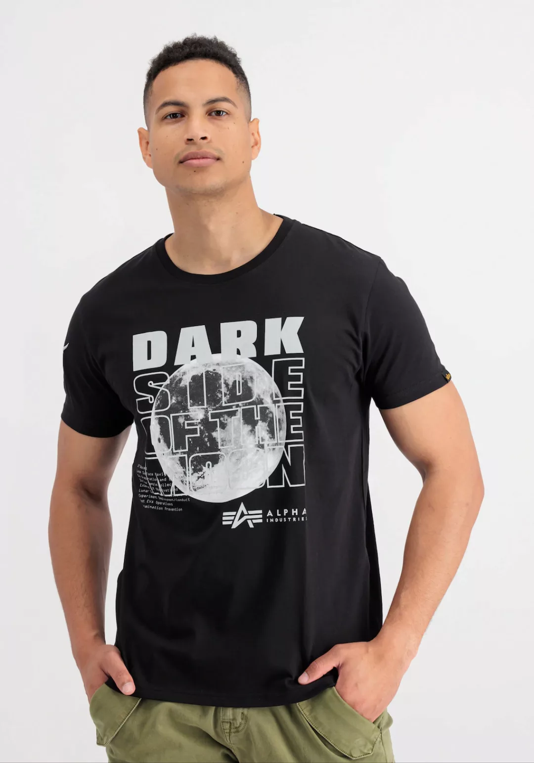 Alpha Industries T-Shirt "ALPHA INDUSTRIES Men - T-Shirts Dark Side T-Shirt günstig online kaufen