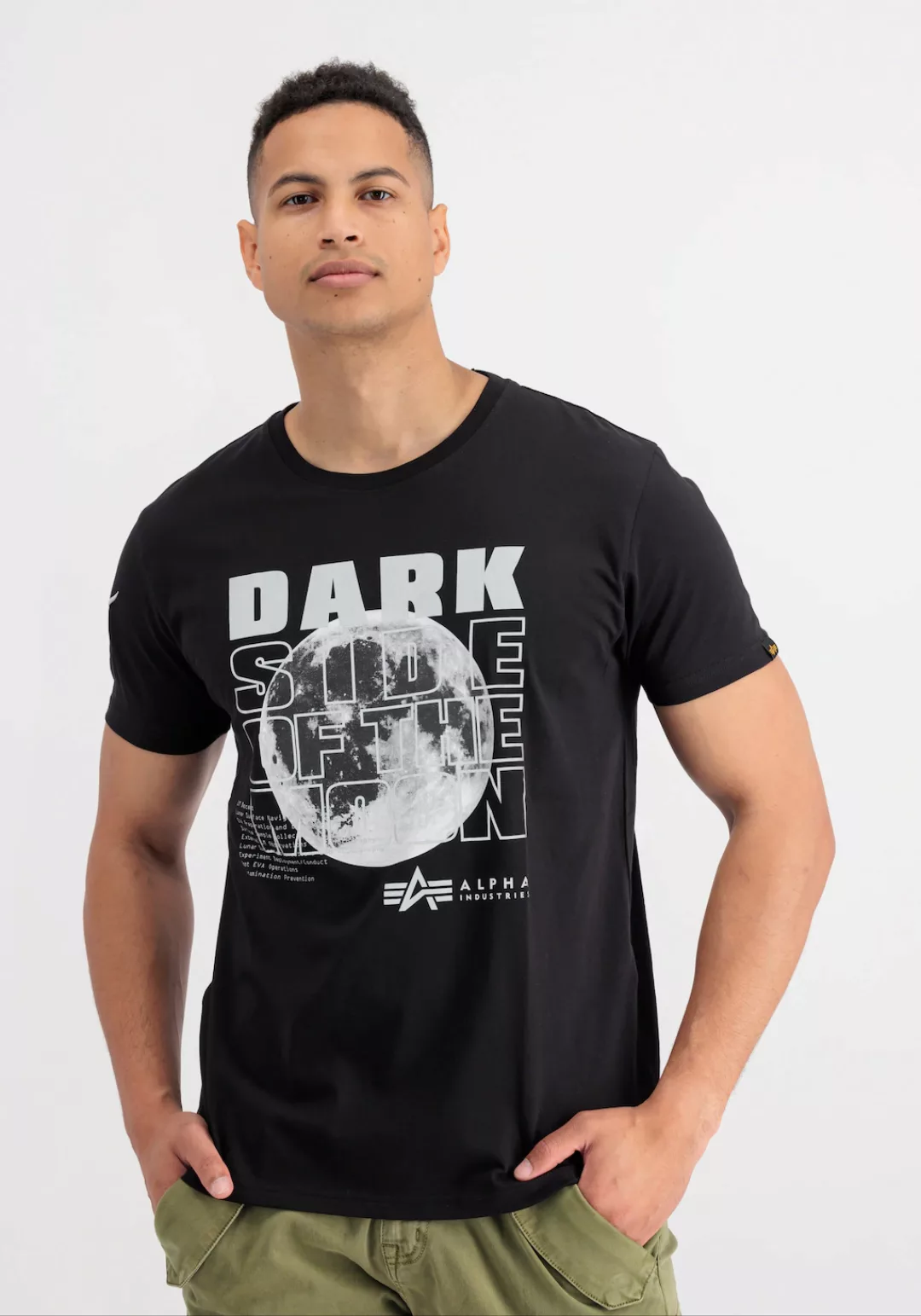 Alpha Industries T-Shirt "Alpha Industries Men - T-Shirts Dark Side T-Shirt günstig online kaufen