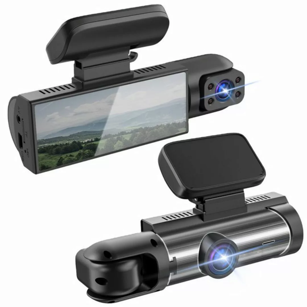 JUBOUEL Dashcam Auto, 2-Kanal, 1080P Autokamera, 170°-Weitwinkel-Autokamera günstig online kaufen