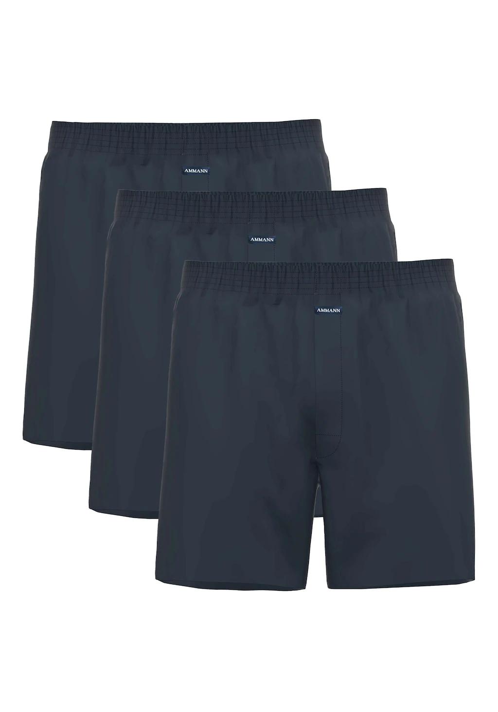 Ammann Boxershorts "Boxershort Basic Cotton Boxer Short 3P 3er Pack" günstig online kaufen