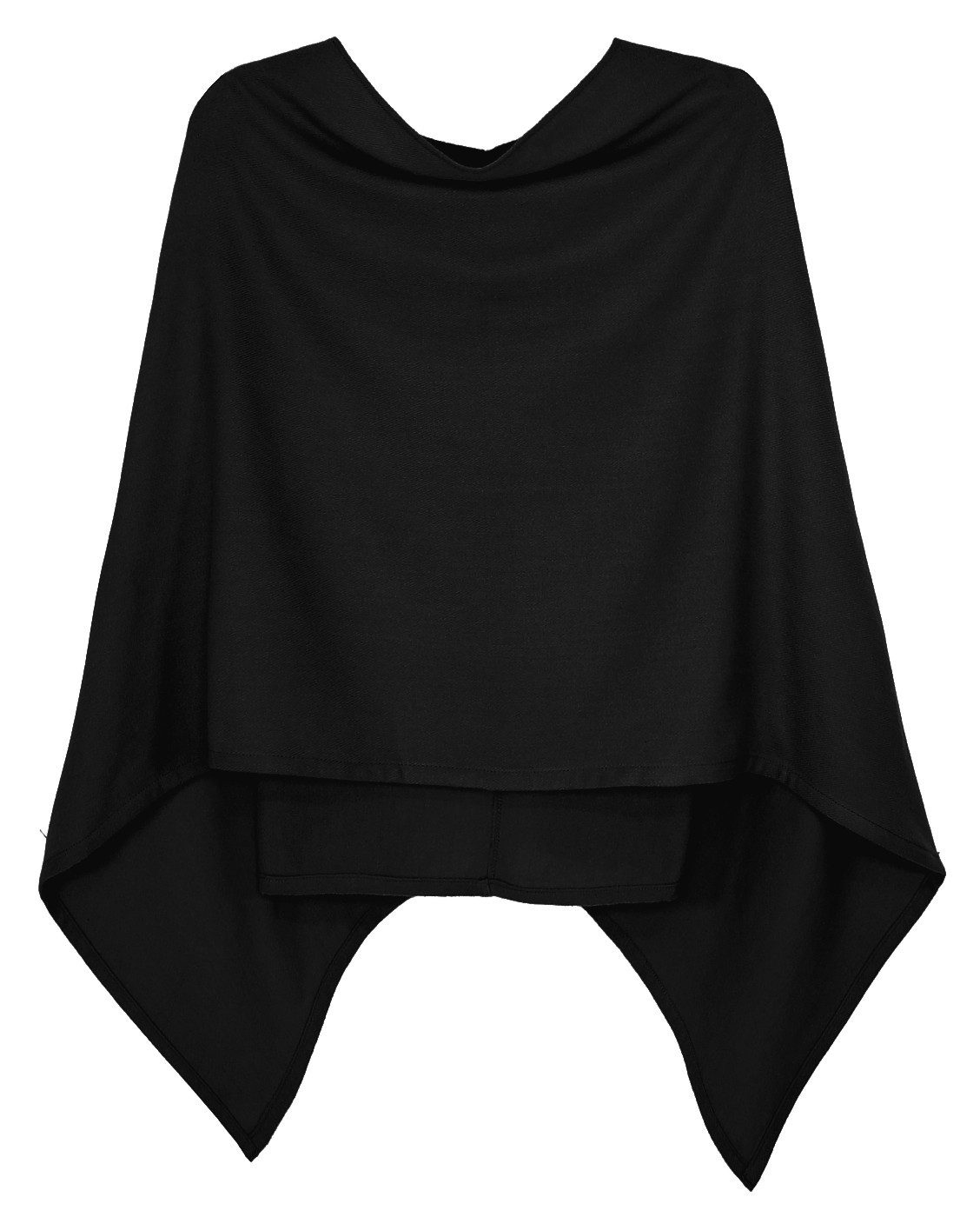 dy_mode Strickponcho Damen Poncho in Unifarben günstig online kaufen