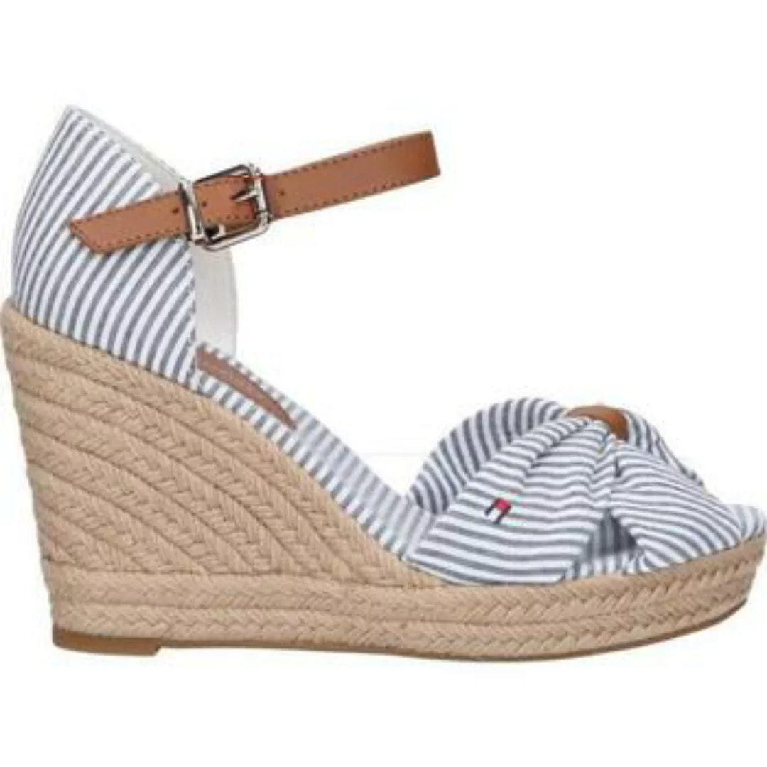 Tommy Hilfiger  Espadrilles FW0FW07160 SEERSUCKER HIGH WEDGE günstig online kaufen