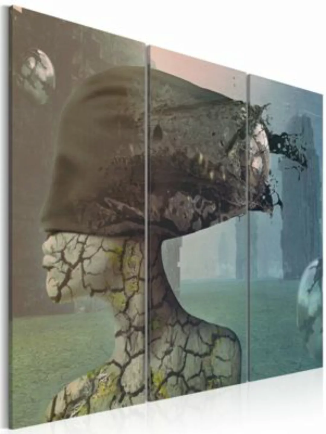 artgeist Wandbild Brainstorm - triptych mehrfarbig Gr. 60 x 40 günstig online kaufen