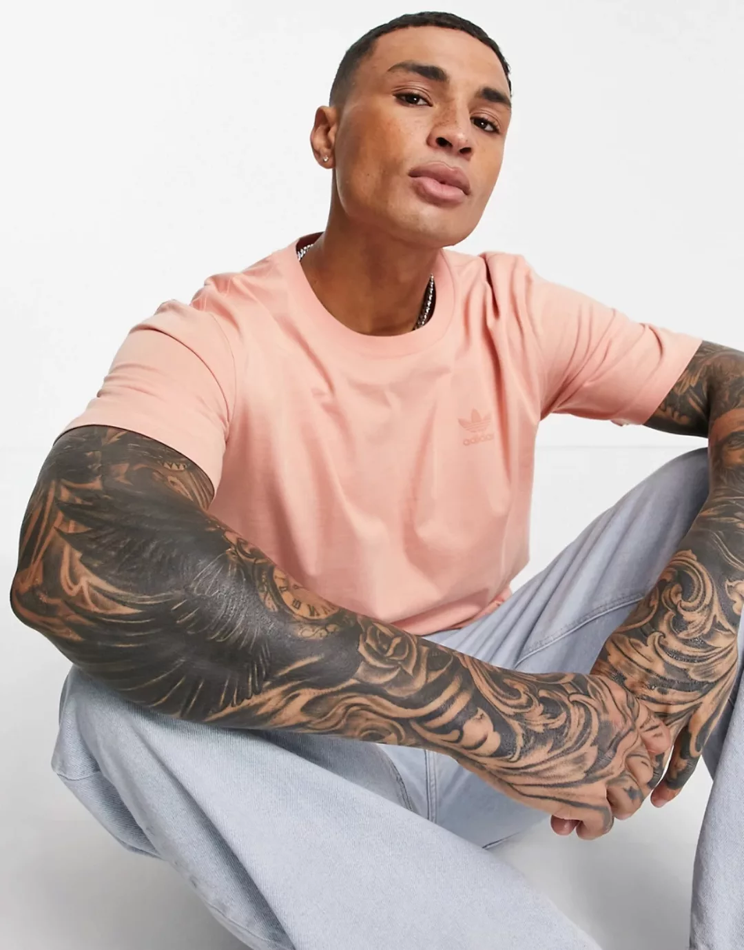 adidas Originals – adicolor Marshmallow – T-Shirt in Blush-Rosa günstig online kaufen
