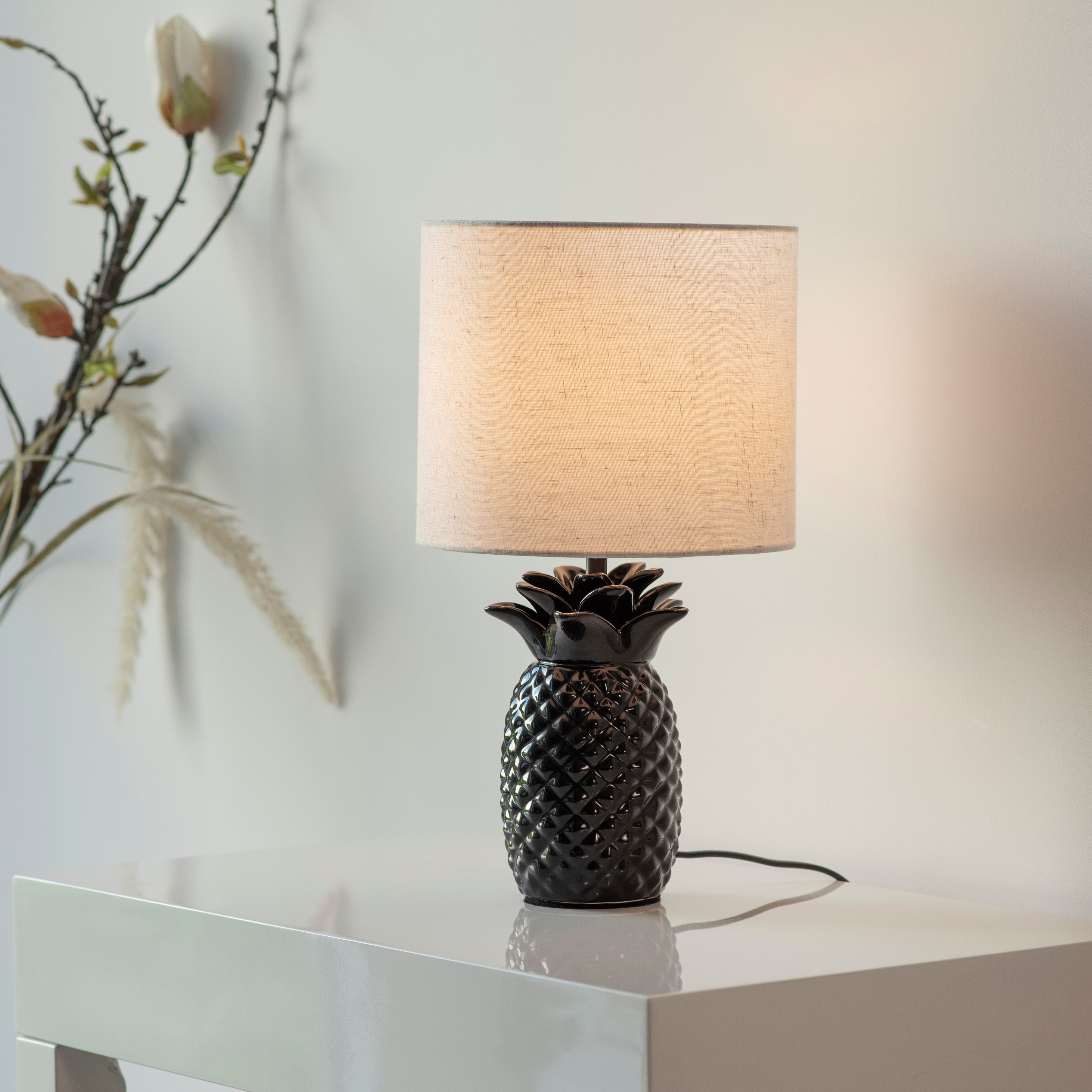 my home Tischleuchte Tenille - Tischlampe günstig online kaufen