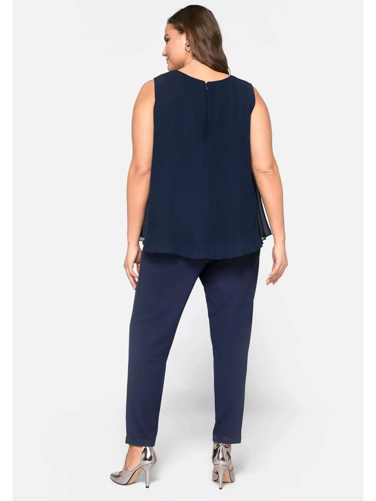 Sheego Jumpsuit "Große Größen", im Lagenlook günstig online kaufen