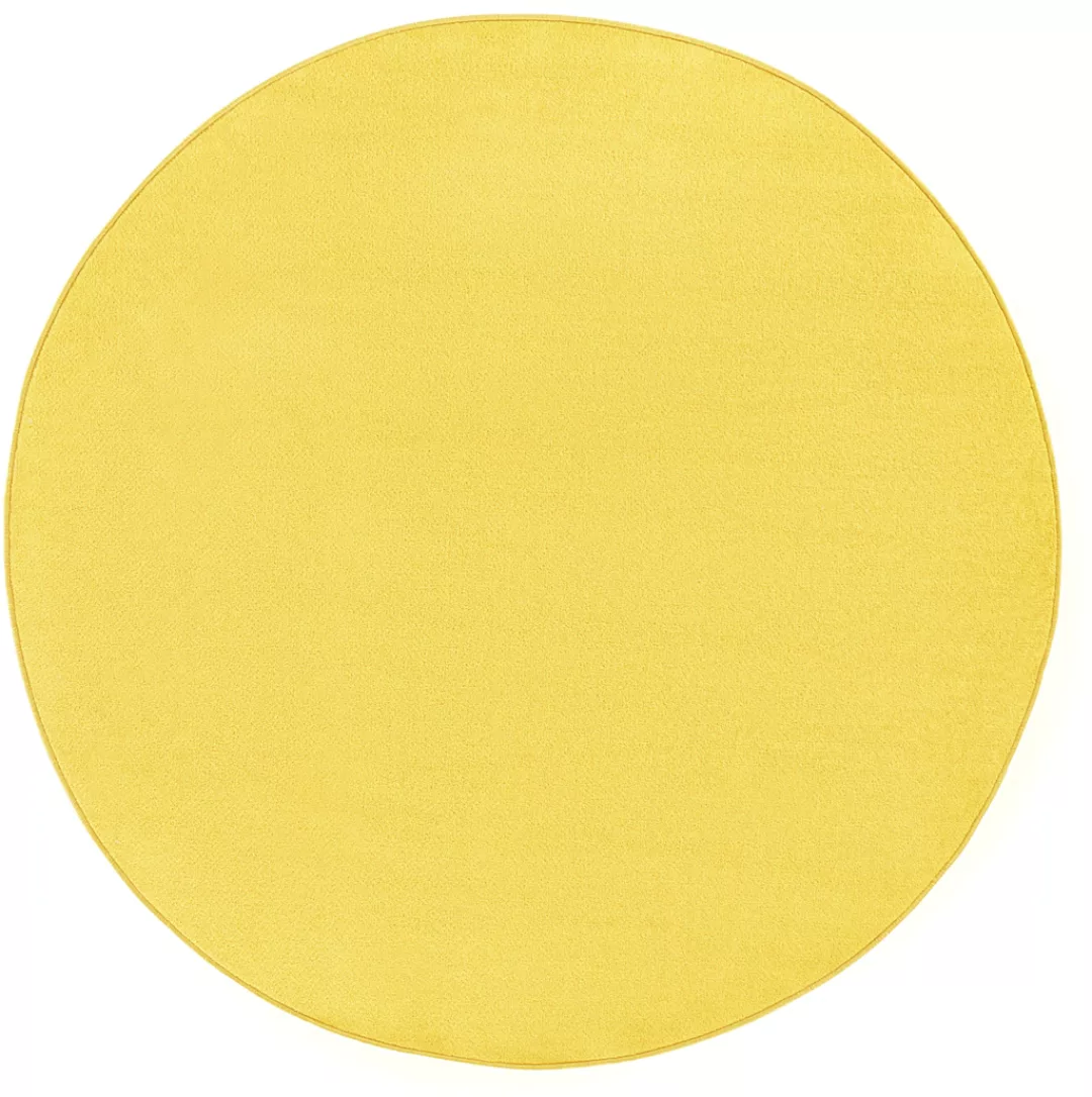 HANSE Home Teppich »Fancy«, rund, 7 mm Höhe, Kurzflor, Weich, Einfarbig, Wo günstig online kaufen