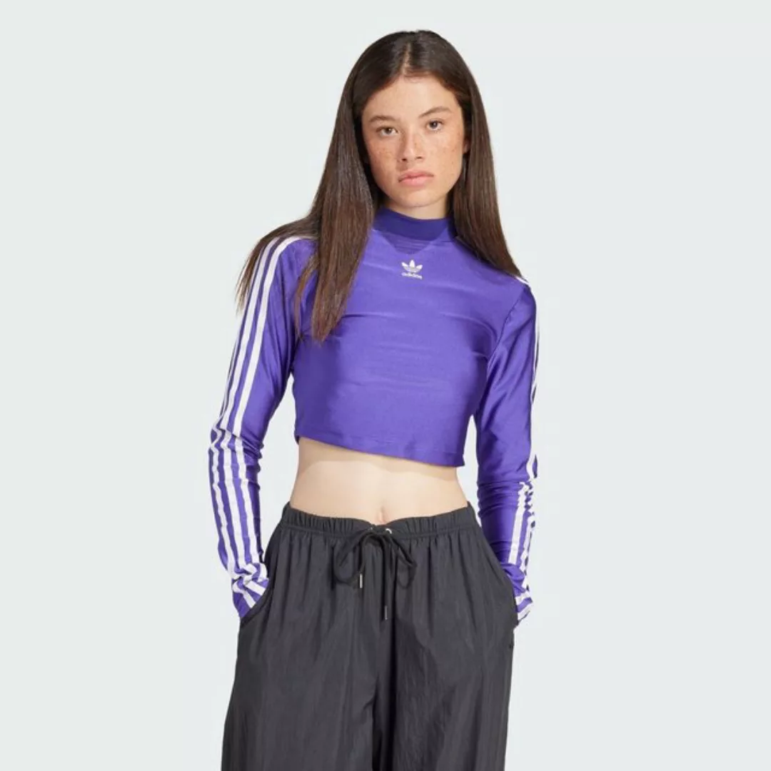 adidas Originals Crop-Top 3-STREIFEN CROPPED LONGSLEEVE günstig online kaufen