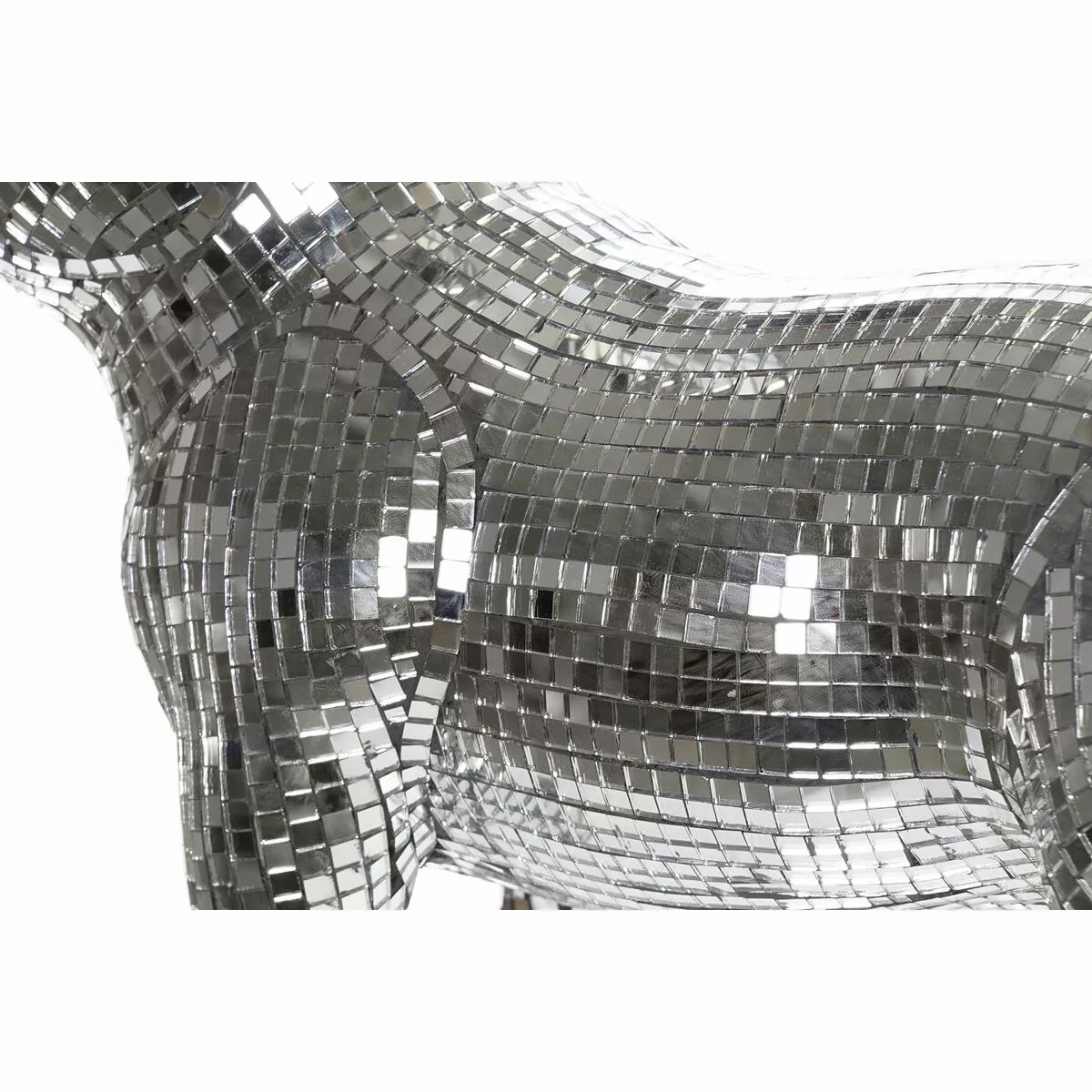 Deko-figur Dkd Home Decor Französisch Silberfarben Bulldog Harz Moderne (44 günstig online kaufen