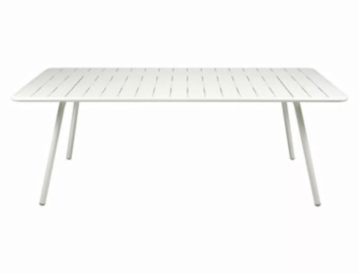 Luxembourg Tisch 207x100 cm Baumwollweiß günstig online kaufen